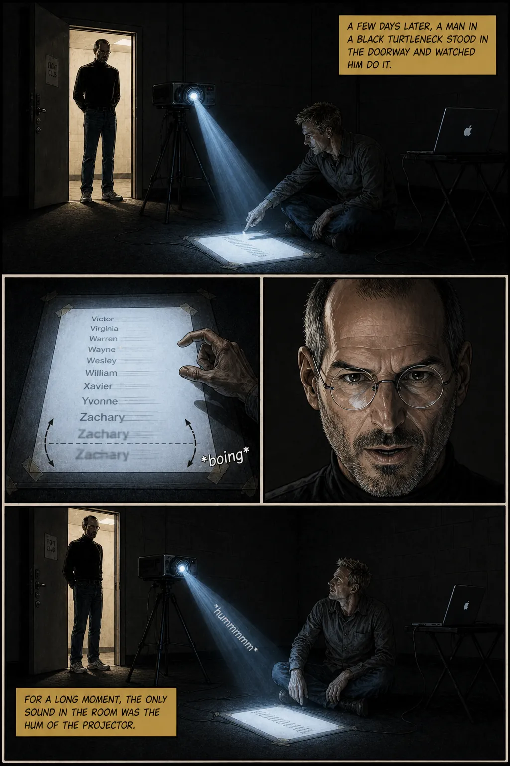 Page 5: The demo behind the door