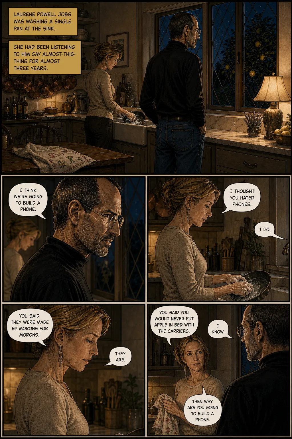 Page 7: A night in the kitchen