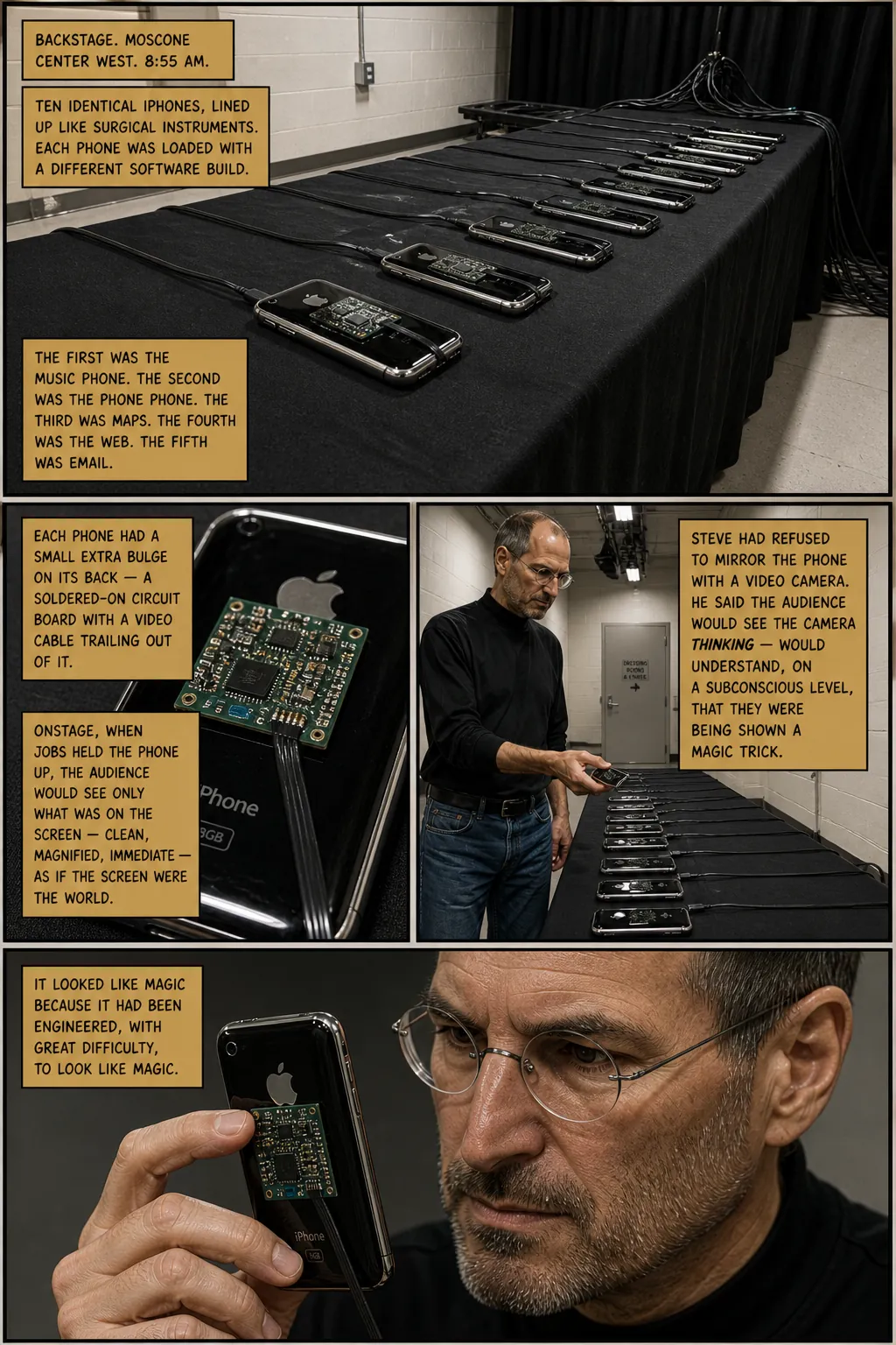 Page 20: Backstage iphone prototype reveal