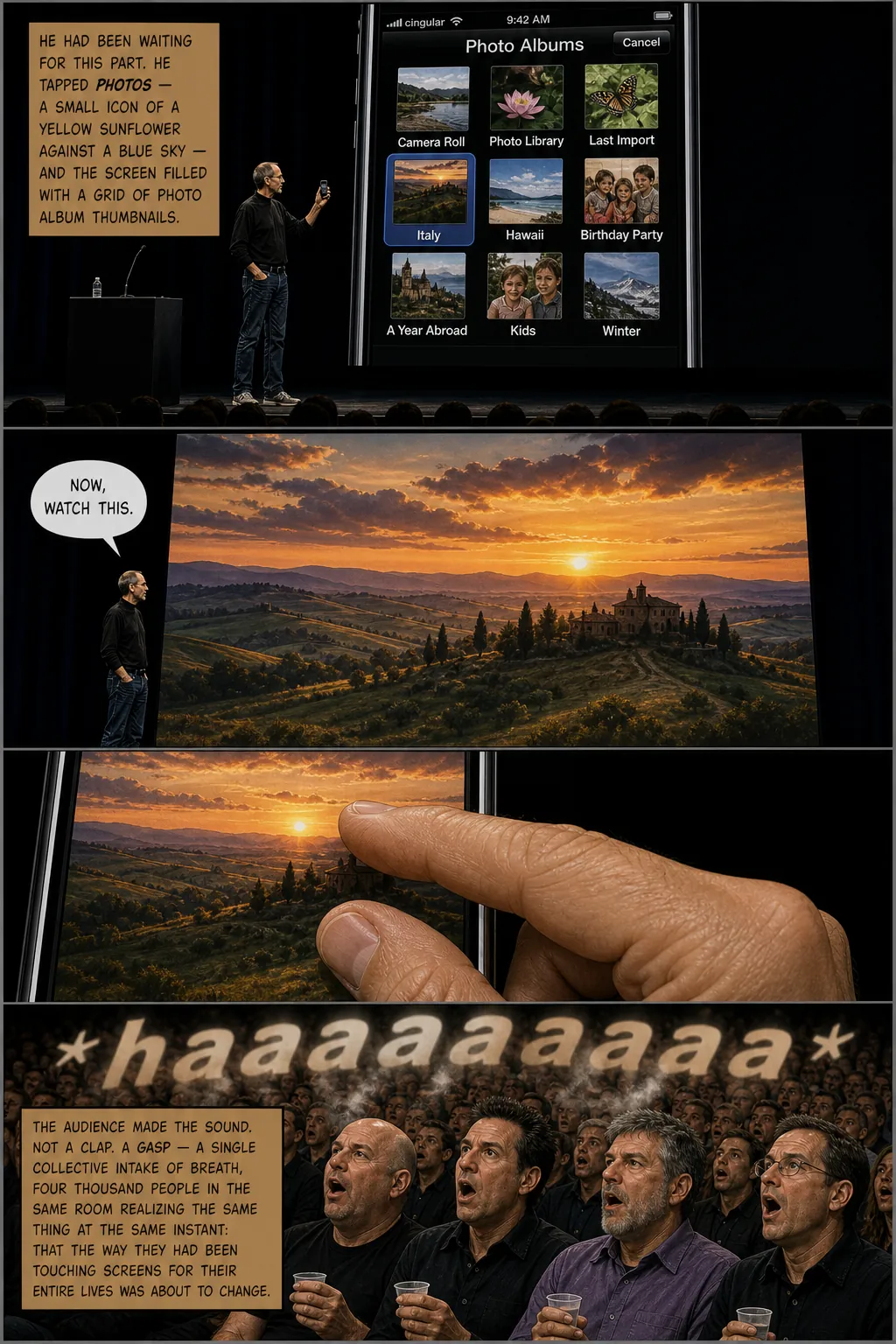 Page 33: Steve jobs unveils iphone photo demo